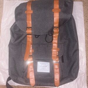 Herschel Supply Company Gray and Brown Backpack